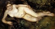 Pierre Renoir Nymph by a Stream Sweden oil painting artist